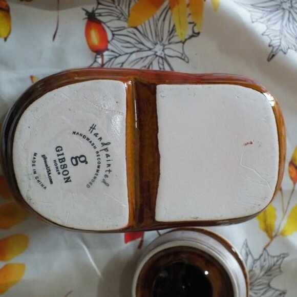 2012 Christmas Gibson Home Santa's Boot Cookie Jar - Picture 6 of 7